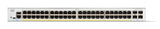 Cisco Catalyst 1200-48P-4X Smart Switch, 48 Port GE, PoE, 4x10GE SFP+, Limited Lifetime Protection (C1200-48P-4X)
