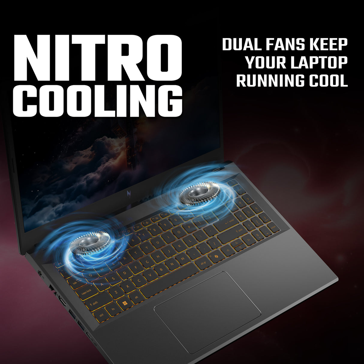 Acer Nitro V 15 V15 ANV15-52 - Intel Core i7-13620H, 16GB, 1TB SSD, NVIDIA GeForce RTX 5060, 15.6" Full HD, Windows 11 Gaming Laptop