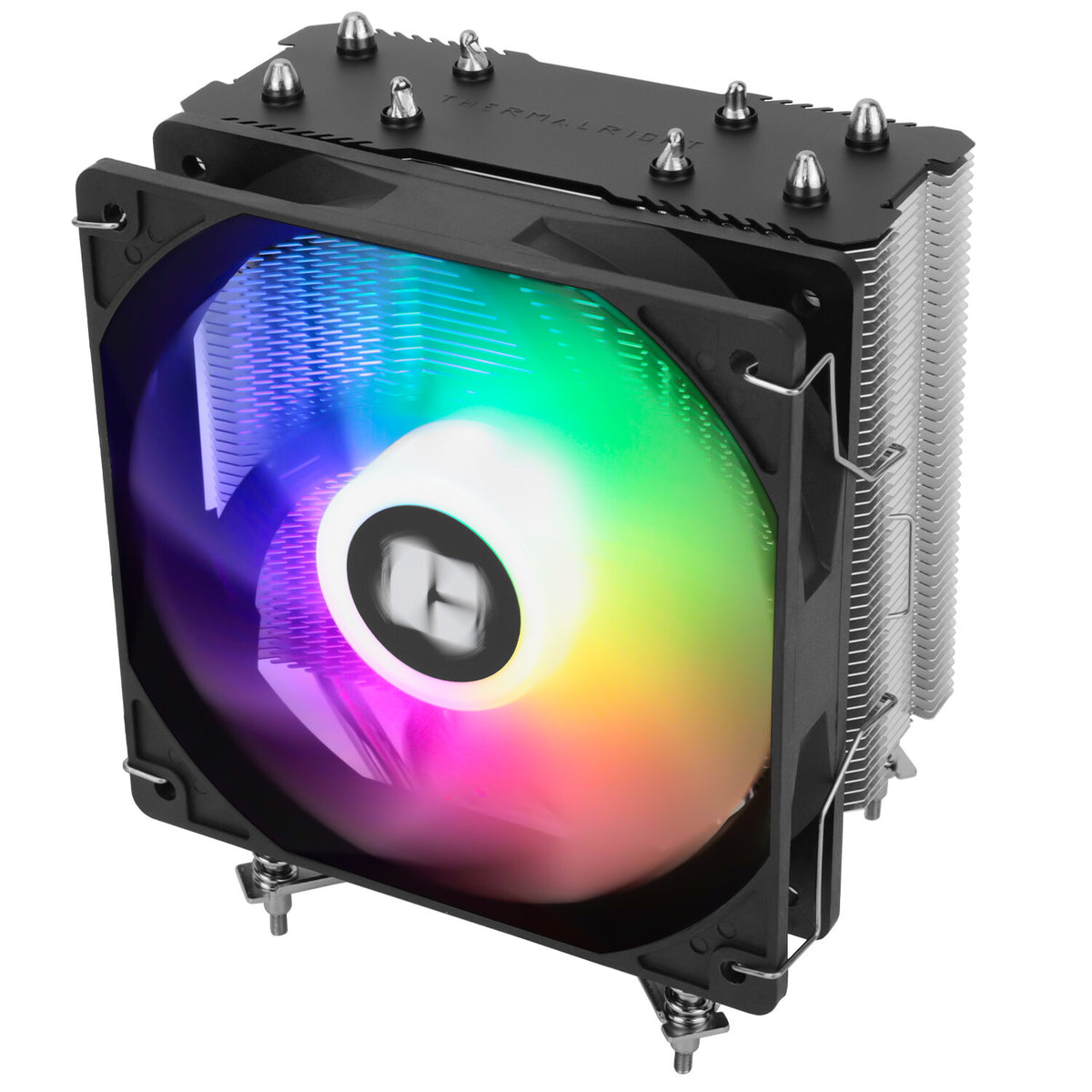 Thermalright AX120 R SE ARGB 1700 computer cooling system Processor Air cooler 12 cm Black, Silver 1 pc(s)