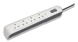 Belkin BSV400AF2M surge protector White 4 AC outlet(s) 2 m