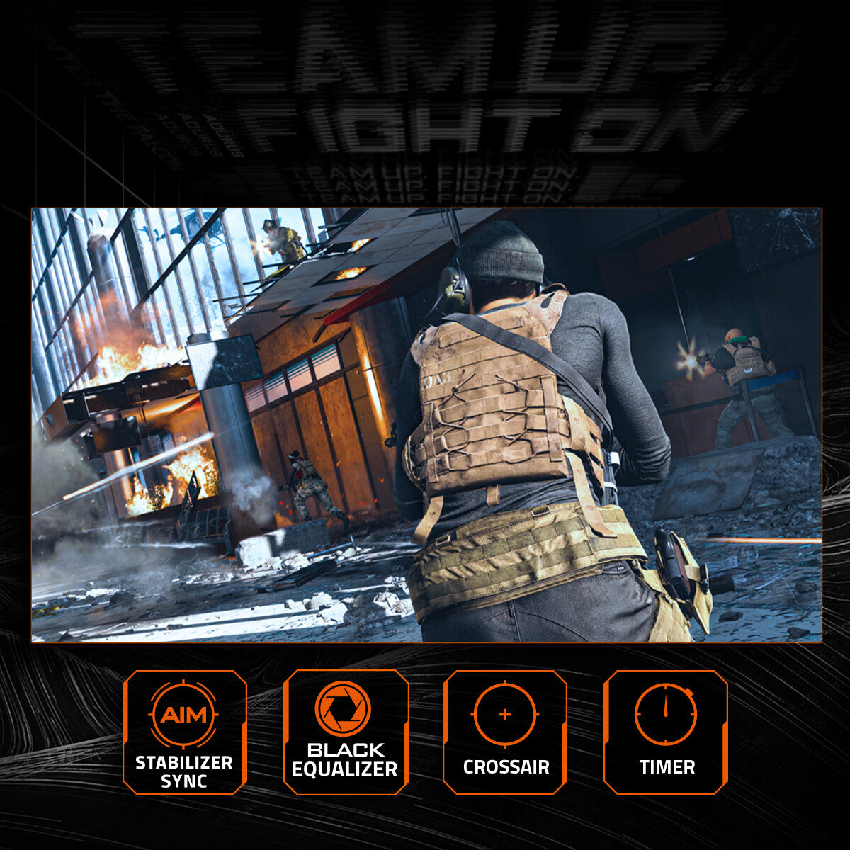 GIGABYTE GS27FA 27" FHD Gaming Monitor - 1920 x 1080, 180Hz, 1ms, 300 cd/m², FreeSync, HDR Ready, HDMI 2.0, Displayport 1.4