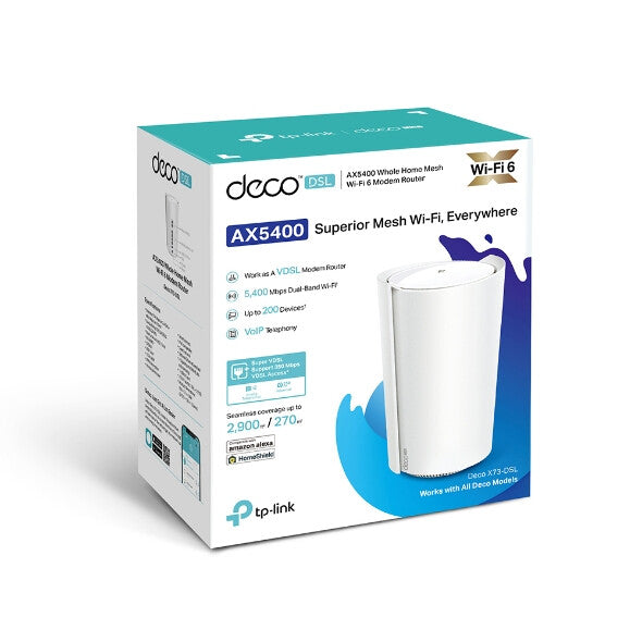 TP-Link AX5400 VDSL Whole Home Mesh Wi-Fi 6 System