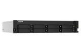 QNAP TS-832PXU NAS Rack (2U) Ethernet LAN Aluminium, Black AL324