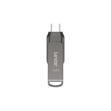 Lexar JumpDrive LJDD400256G-BNQNG USB flash drive 256 GB USB Type-C 3.2 Gen 1 (3.1 Gen 1) Grey