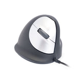 R-Go Tools Ergonomic mouse R-Go HE Break with break software, large (hand size ≥ 185 mm), right-handed, Wired, black