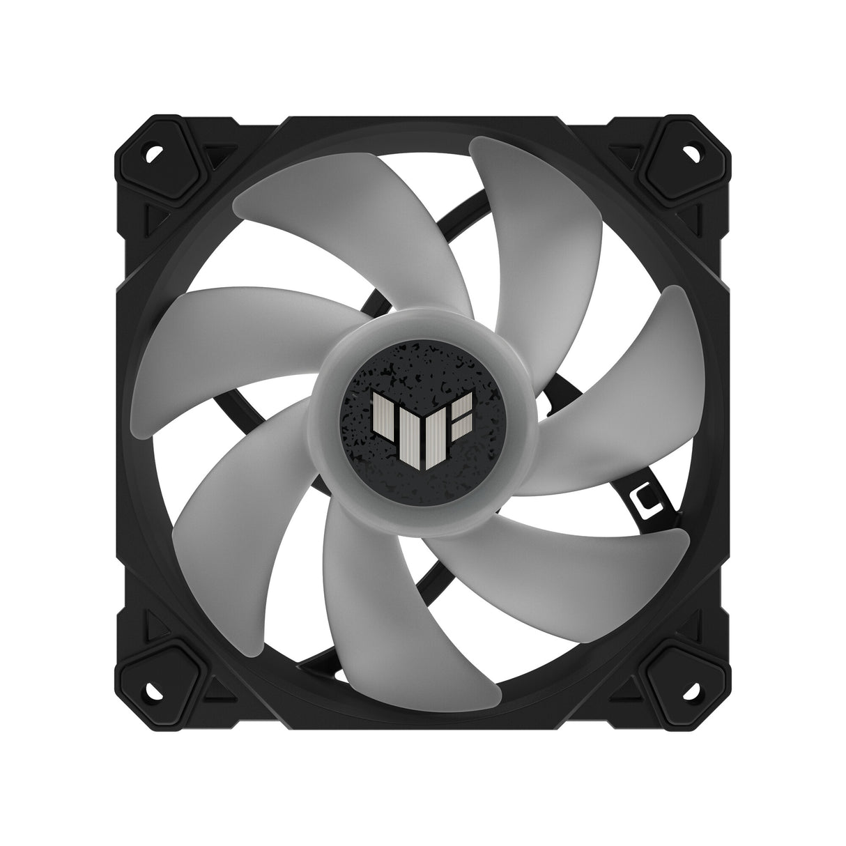 Ventilateur de boîtier Asus TUF Gaming TF120 ARGB 12 cm PWM, roulement dynamique fluide, matrice de LED double couche, jusqu'à 1900 tr/min