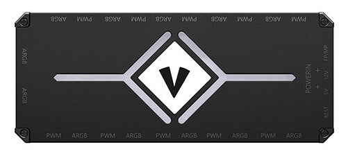 VIDA PWM ARGB Hub Fan controller Black 1 pc(s)