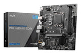 MSI PRO H610M-E DDR4 motherboard Intel H610 LGA 1700 micro ATX