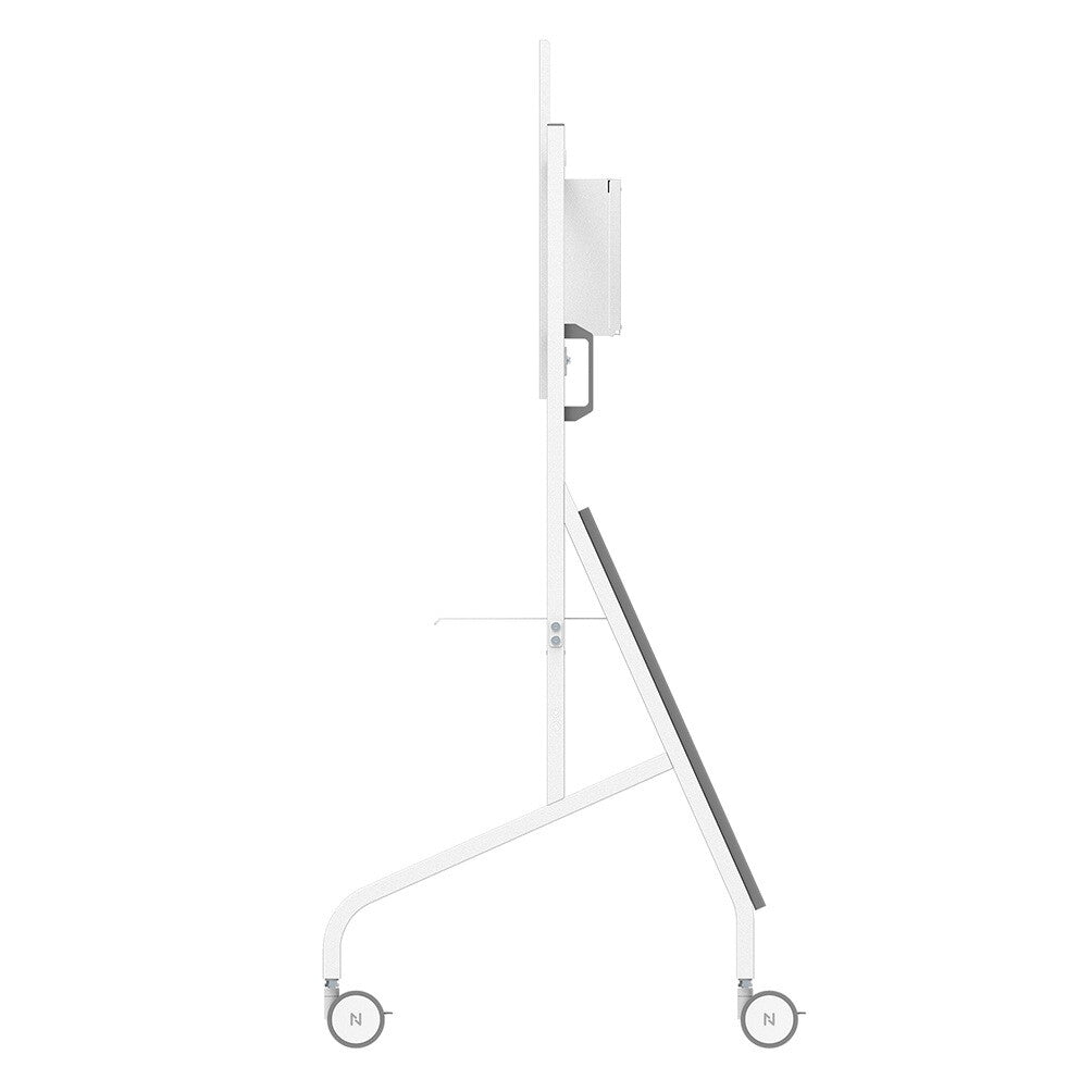 Neomounts FL50-575WH1 TV trolley 65-110" - fast installation - TÜV