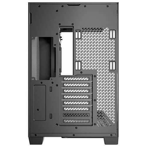 Antec C8 Curve Wood Full Tower Black, Transparent, Wood