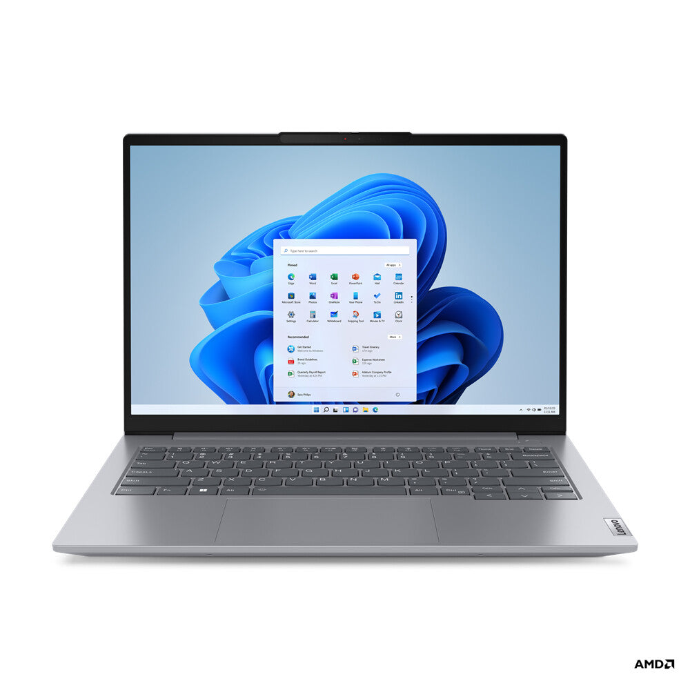 Lenovo ThinkBook 14 G6 ABP AMD Ryzen™ 7 7730U Laptop 35.6 cm (14") WUXGA 16 GB DDR4-SDRAM 512 GB SSD Wi-Fi 6 (802.11ax) Windows 11 Pro UK English Grey