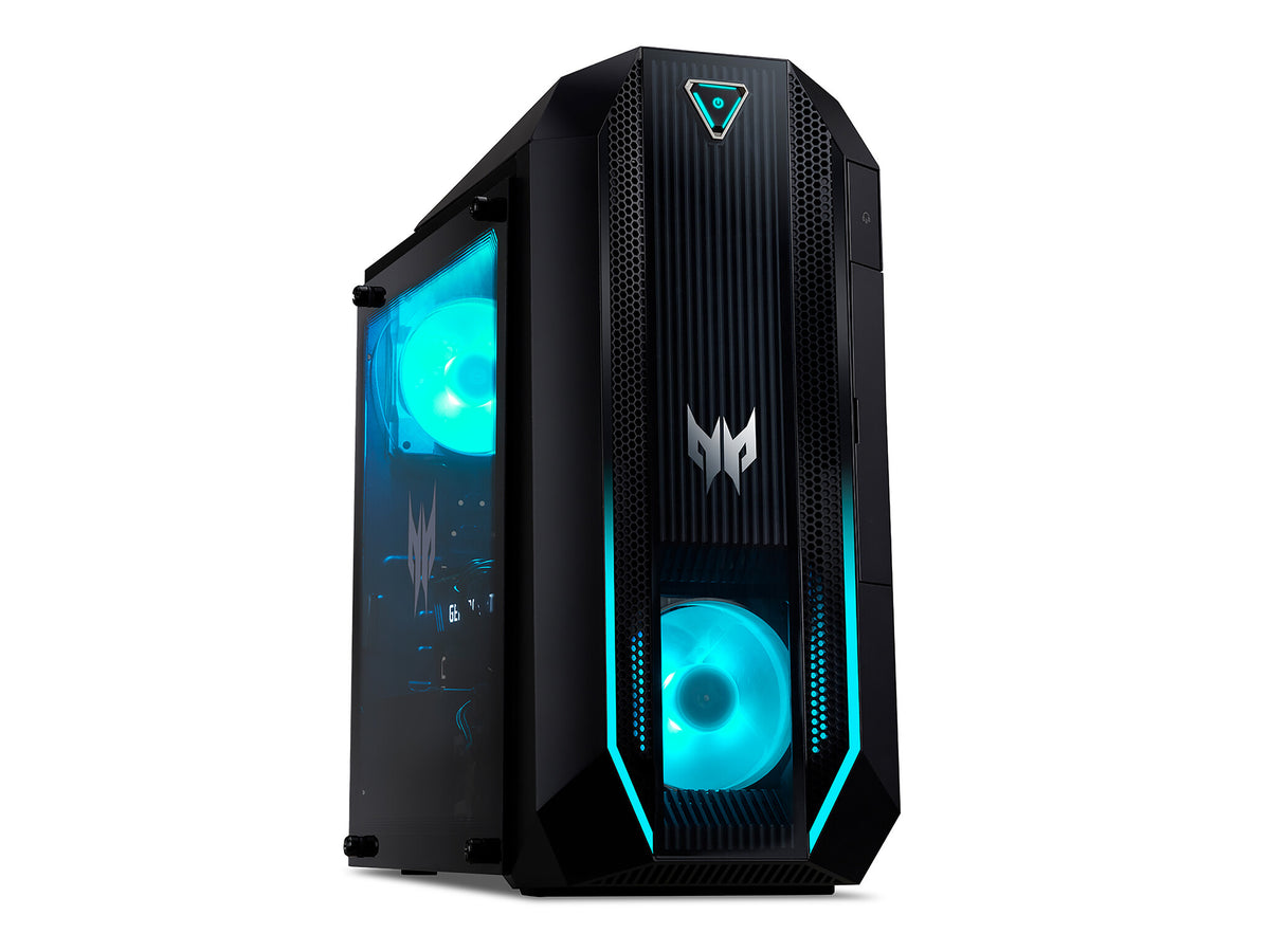 Acer Predator Orion 3000 PO3-630 Gaming PC - (Intel Core i7-11700F, 16GB, 1TB HDD and 512GB SSD, NVIDIA RTX 3070, USB Keyboard and Mouse, Windows 10, Black)