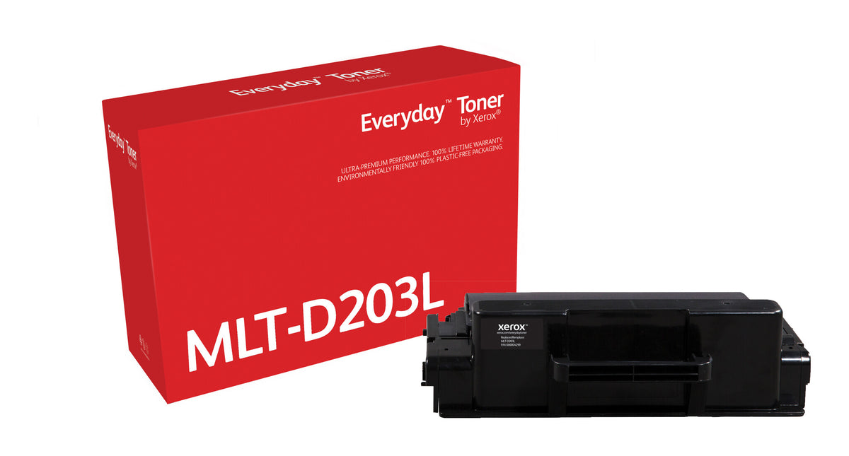 EverydayTM Black Toner by Xerox compatible with Samsung MLT-D203L, High capacity