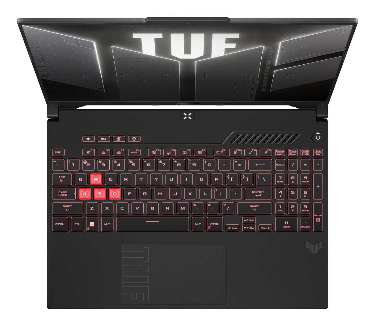 ASUS TUF Gaming A16 FA607NUQ-RL009W laptop AMD Ryzen™ 7 170 40.6 cm (16") WUXGA 16 GB DDR5-SDRAM 512 GB SSD NVIDIA GeForce RTX 4050 Wi-Fi 6 (802.11ax) Windows 11 Home Grey