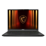 MSI Stealth A18 AI+ A3XWHG-002UK Copilot+ PC AMD Ryzen AI 9 HX 370 Laptop 45.7 cm (18") Quad HD+ 32 GB DDR5-SDRAM 2 TB SSD NVIDIA GeForce RTX 5070 Ti Wi-Fi 7 (802.11be) Windows 11 Pro Black