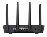 ASUS TUF-AX4200 wireless router Gigabit Ethernet Dual-band (2.4 GHz / 5 GHz) Black