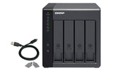 QNAP TR-004 HDD/SSD enclosure Black 2.5/3.5"