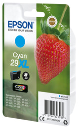 Epson Strawberry Singlepack Cyan 29XL Claria Home Ink