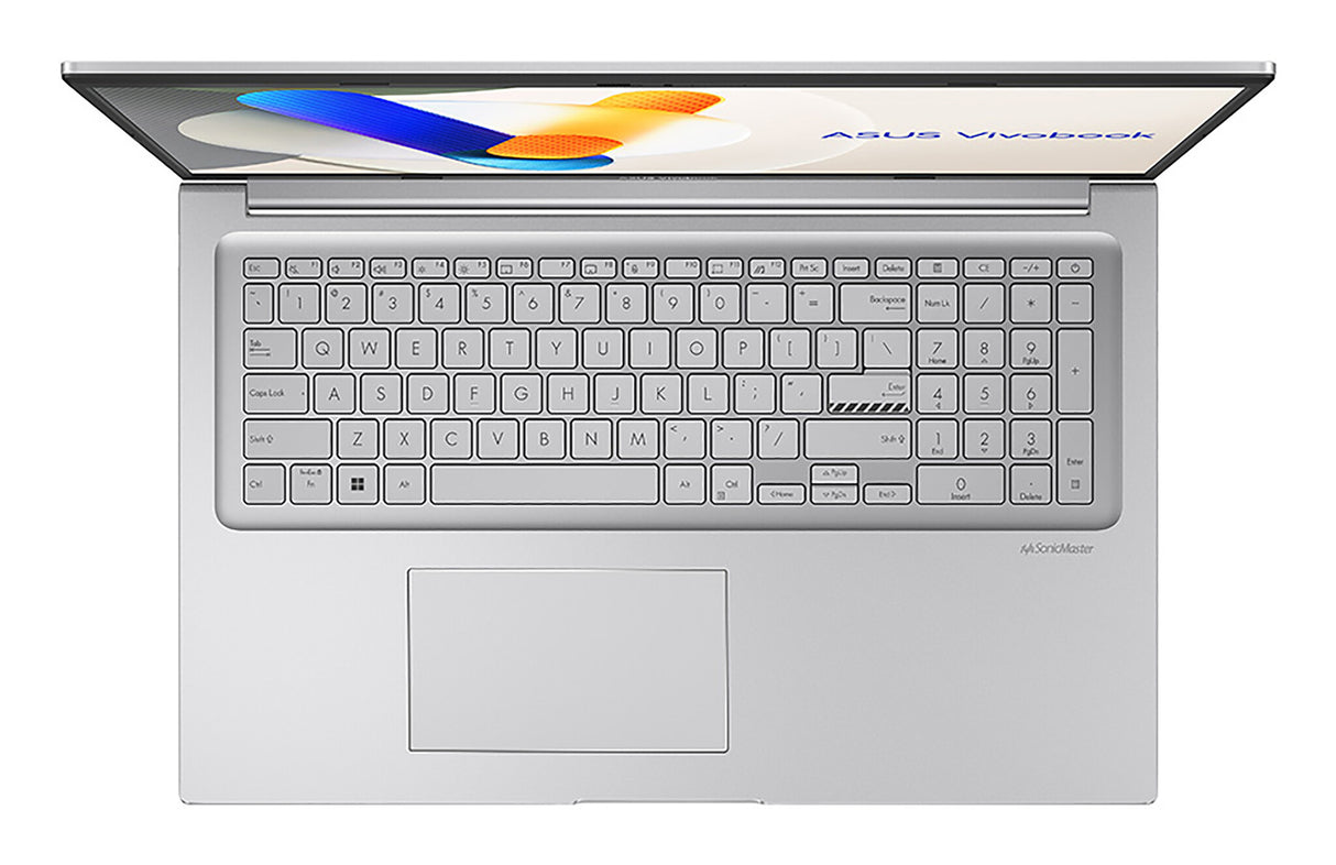 ASUS Vivobook 17 X1704VA-AU674W Intel® Core™ i3 i3-1315U Laptop 43.9 cm (17.3") Full HD 8 GB DDR4-SDRAM 512 GB SSD Wi-Fi 6 (802.11ax) Windows 11 Home Silver