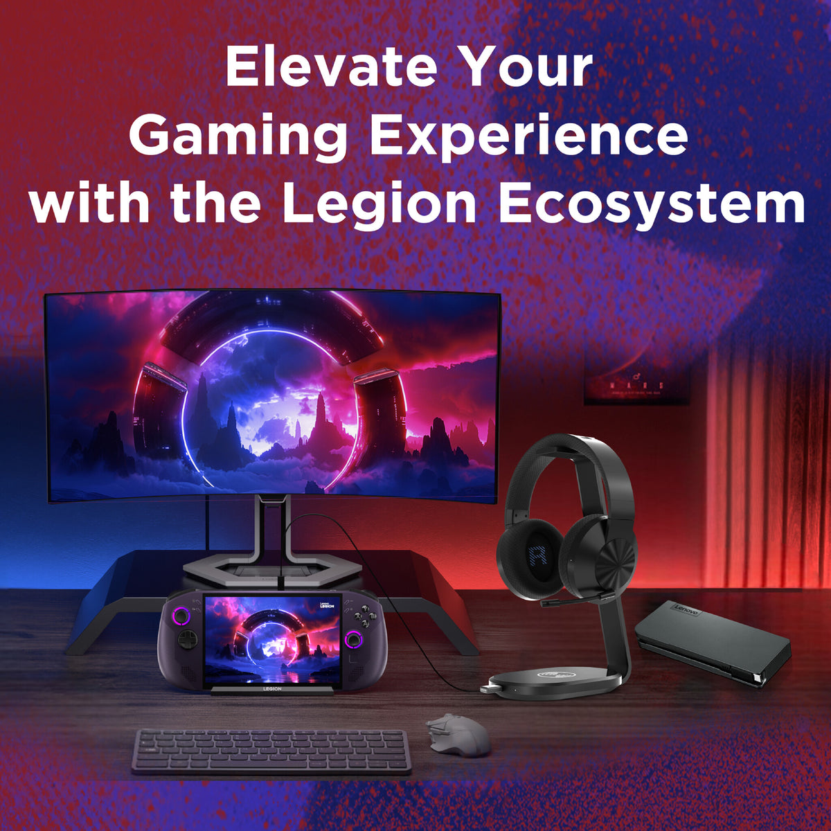 Lenovo Legion Go S 8ARP1 portable game console 20.3 cm (8") 512 GB Touchscreen Wi-Fi Black, Violet