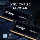 Kingston Technology FURY 32GB 5600MT/s DDR5 CL40 SODIMM (Kit of 2) Impact PnP