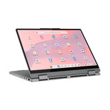Lenovo Chrome 2in1 14IRU10 Intel Core 5 120U Chromebook 35.6 cm (14") Touchscreen WUXGA 8 GB LPDDR5-SDRAM 128 GB UFS Wi-Fi 6E (802.11ax) ChromeOS English Grey