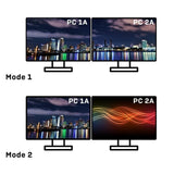 Lindy 2 Port Dual Head HDMI 4K60, USB 3.0 KVM Switch