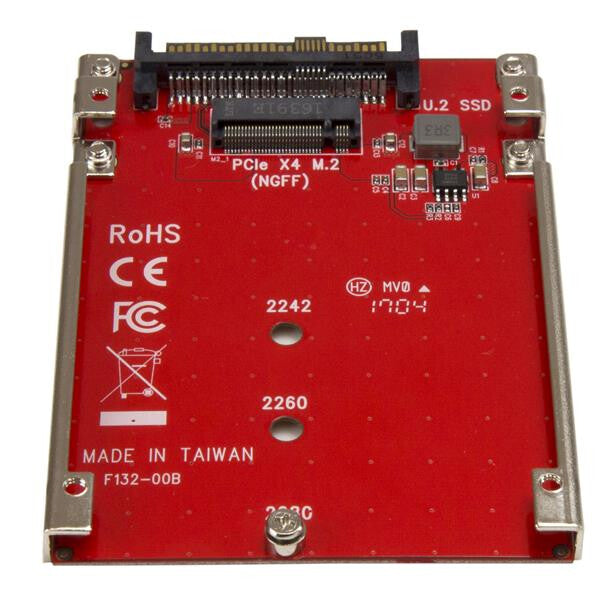 StarTech.com M.2 Drive to U.2 (SFF-8639) Host Adapter for M.2 PCIe NVMe SSDs