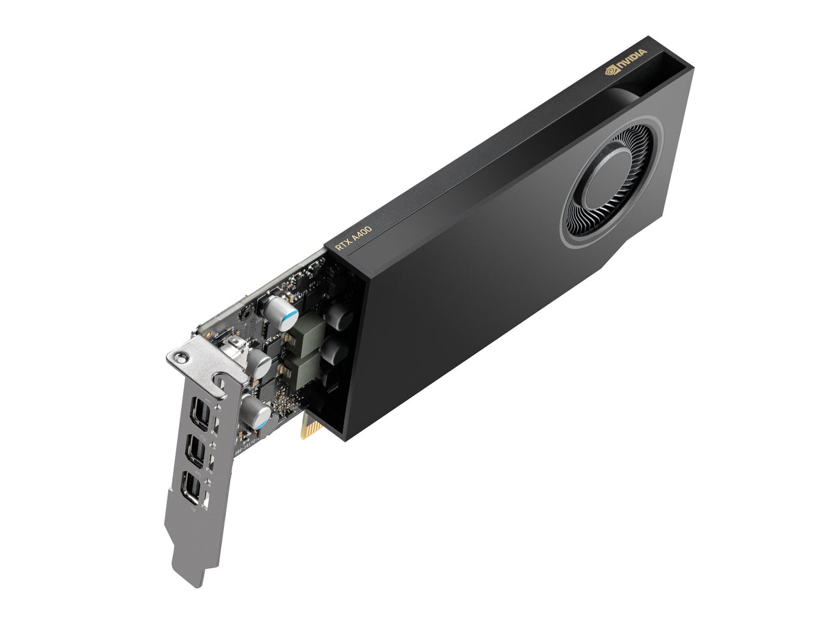 PNY VCNRTXA400-SB graphics card NVIDIA RTX A400 4 GB GDDR6