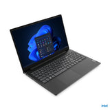 Lenovo V 15 Intel® Core™ i3 i3-1215U Laptop 39.6 cm (15.6") Full HD 8 GB DDR4-SDRAM 256 GB SSD Wi-Fi 6 (802.11ax) Windows 11 Home Black
