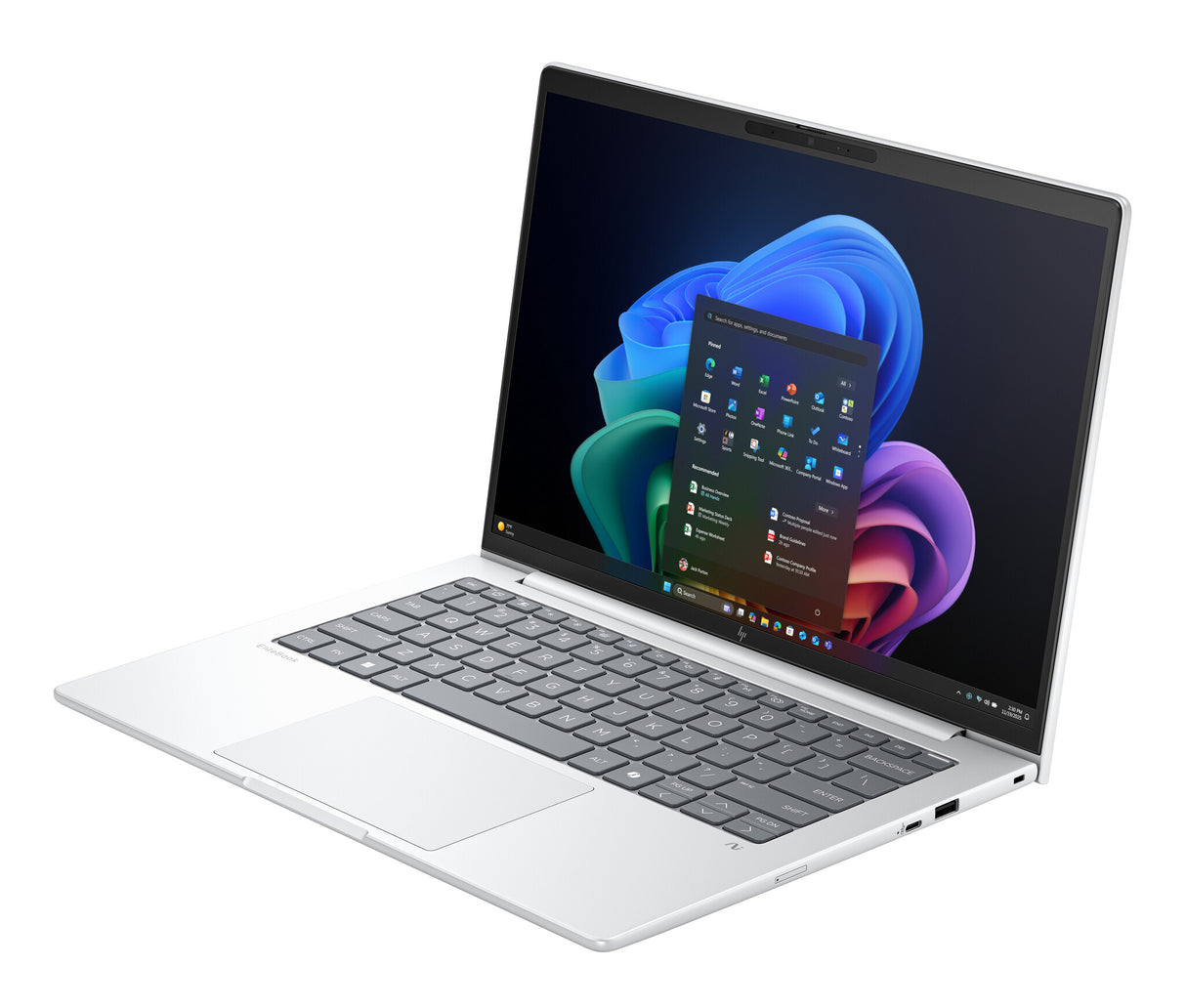 HP EliteBook 8 G1a 14 inch Notebook Next Gen AI PC Wolf Pro Security Edition Copilot+ PC Laptop 512 GB SSD Wi-Fi 6E (802.11ax) Windows 11 Pro