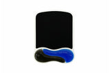 Kensington Duo Gel Mouse Pad with Integrated Wrist Support - Blue/Smoke