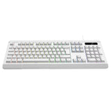 VIDA GAMER WHT 4IN1 USB KB MS HS KIT keyboard Mouse included Gaming QWERTY UK English White