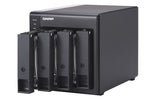 QNAP TR-004 8TB 4x2TB Seagate IronWolf 4 Bay NAS Desktop HDD/SSD enclosure Black 2.5/3.5"