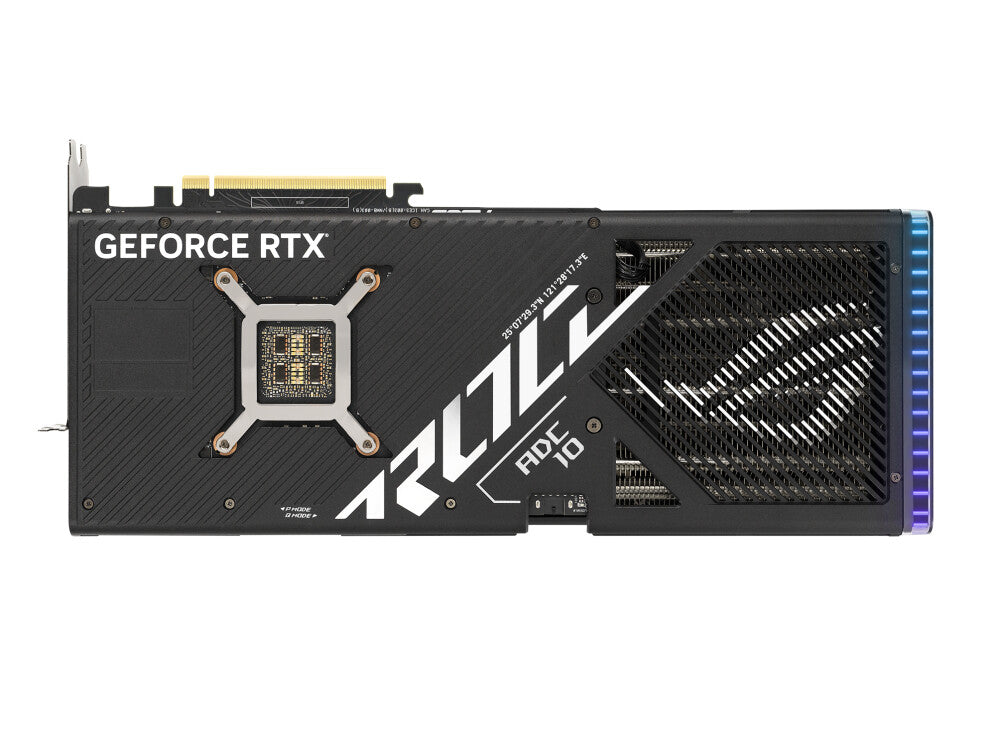 Asus ROG STRIX RTX4090 OC, PCIe4, 24 Go DDR6X, 2 HDMI, 3 DP, horloge 2640 MHz, overclocké, éclairage RVB