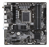 GIGABYTE B760M DS3H AX DDR4 Motherboard - Supports Intel Core 14th Gen CPUs, 6+2+1 Phases Digital VRM, up to 5333MHz DDR4 (OC), 2xPCIe 4.0 M.2, Wi-Fi 6E, 2.5GbE LAN, USB 3.2 Gen2