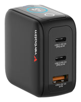 Verbatim Mini GaN Charger 65W with Display