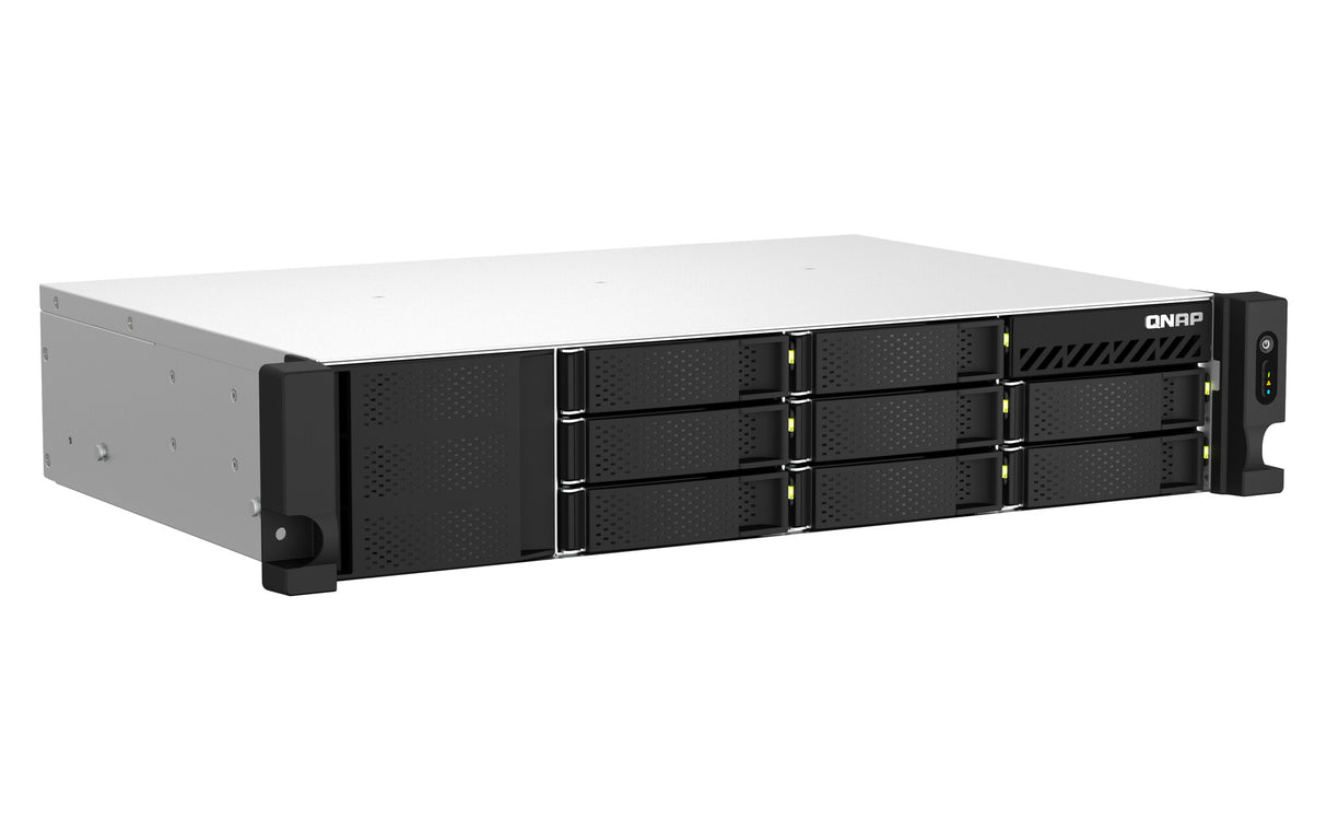 QNAP TS-873AeU-RP NAS Rack (2U) Ethernet LAN Black V1500B