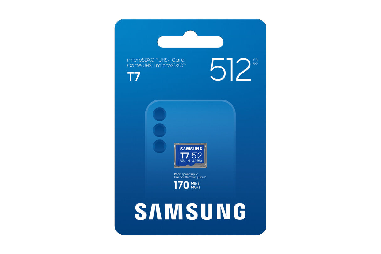 Samsung T7 microSD card