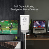 TP-Link PG2400P KIT PowerLine network adapter 1428 Mbit/s Ethernet LAN White 2 pc(s)