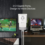 TP-Link PG2400P KIT PowerLine network adapter 1428 Mbit/s Ethernet LAN White 2 pc(s)