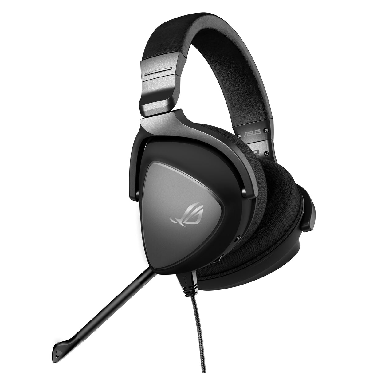 Asus ROG DELTA S RGB Casque de jeu léger, USB-C (adaptateur USB2), Hi-Fi ESS Quad-DAC, Boom Mic, Aura Sync