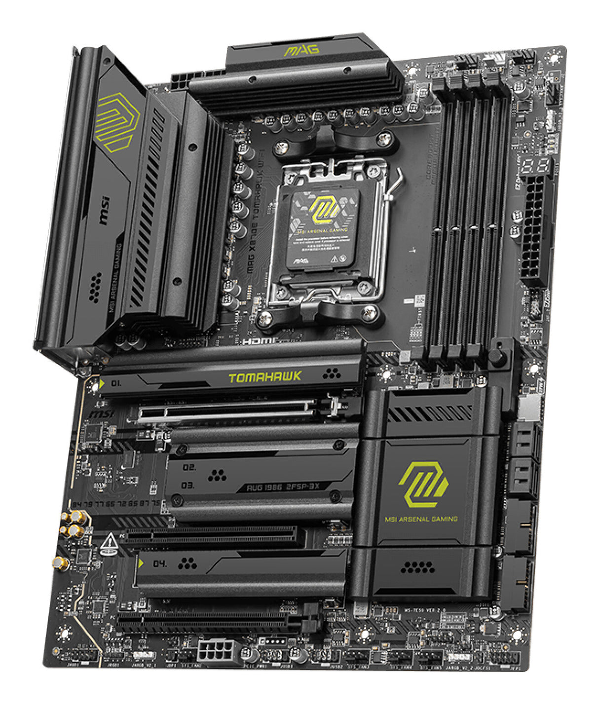 MSI MAG X870E TOMAHAWK WIFI motherboard AMD X870E Socket AM5 ATX