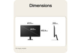LG Monitor U4 27U411B-B 27-inch IPS Full HD 144Hz Monitor