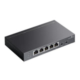 TP-Link TL-SG1005P-PD network switch Gigabit Ethernet (10/100/1000) Power over Ethernet (PoE) Black