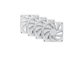 HYTE FAN- -FA12-WW-4 computer cooling system Computer case 12 cm White 4 pc(s)