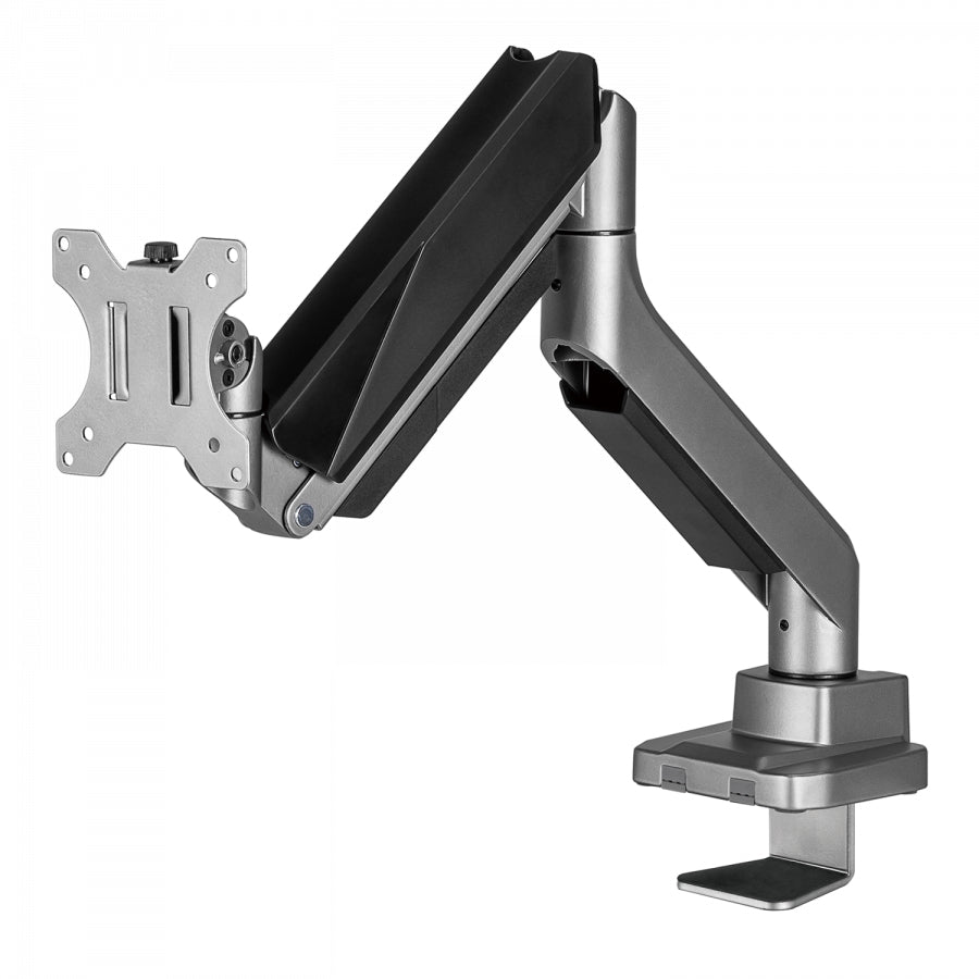 V7 DM1HDS monitor mount / stand 124.5 cm (49") Desk Black, Silver