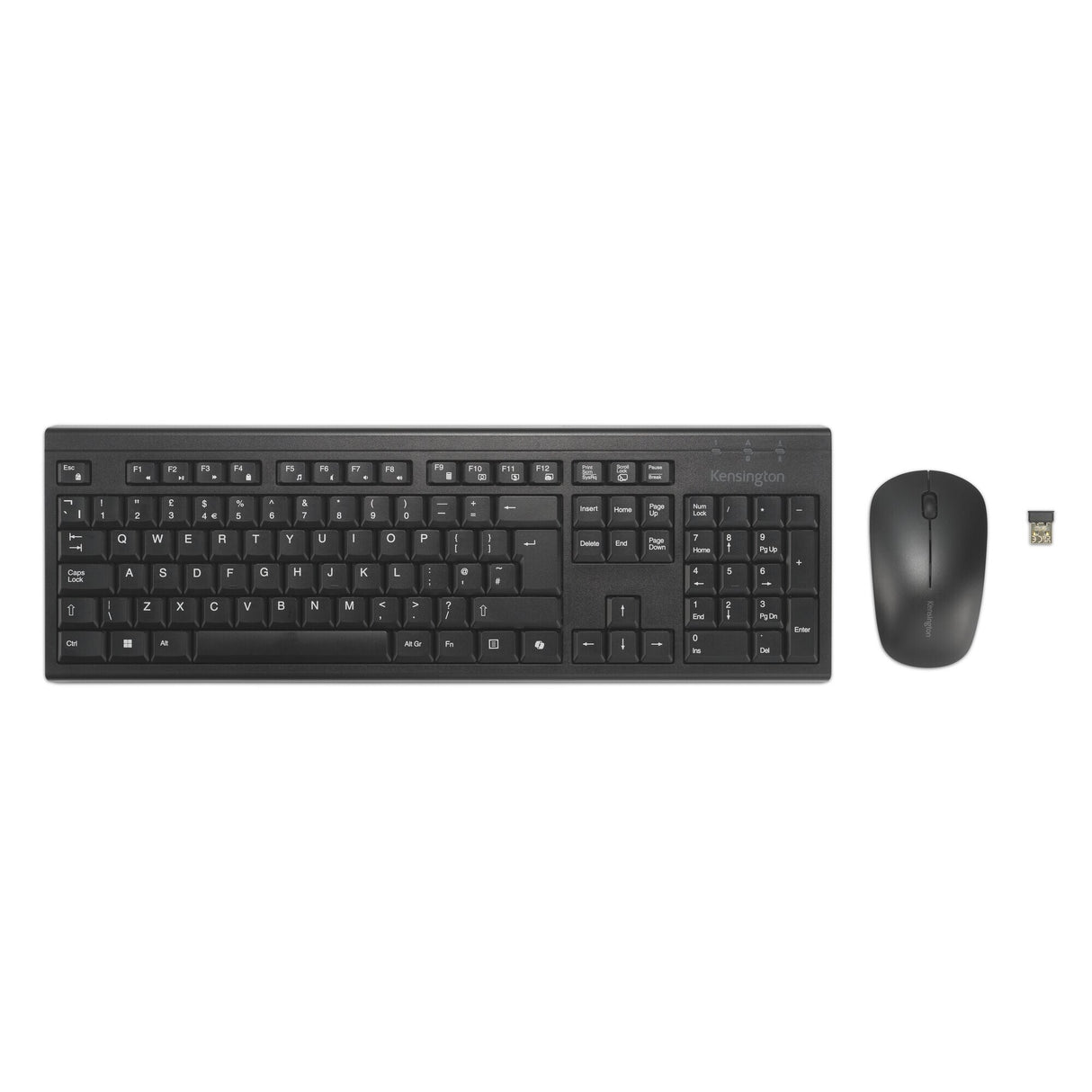 Kensington KM270 EQ Rechargeable Desktop Set – Wireless