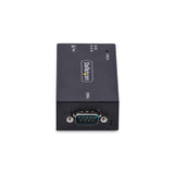 StarTech.com 1-Port Serial to Ethernet Adapter, 802.3af PoE IP Serial Device Server For Remote RS232 Devices, Wall/DIN Rail Mountable, RJ45 LAN to DB9 Serial Converter, TAA