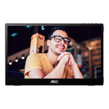 AOC 16T3EA portable TV/monitor Black 39.6 cm (15.6") 1920 x 1080 pixels